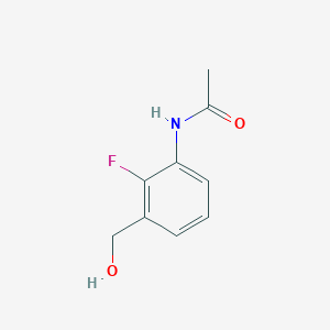 molecular formula C9H10FNO2 B3026520 3-Acetylamino-2-fluorobenzylalcohol CAS No. 1003707-72-9