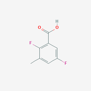 molecular formula C8H6F2O2 B3026524 2,5-Difluoro-3-methylbenzoic acid CAS No. 1003710-01-7