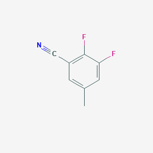 molecular formula C8H5F2N B3026528 2,3-Difluoro-5-methylbenzonitrile CAS No. 1003712-18-2