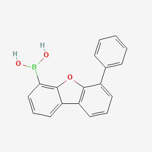(6-Phenyldibenzo[b,d]furan-4-yl)boronic acid