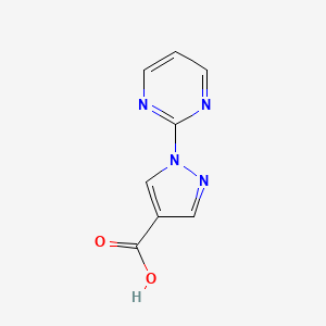 1-(Pyrimidin-2-yl)-1H-pyrazole-4-carboxylic acid