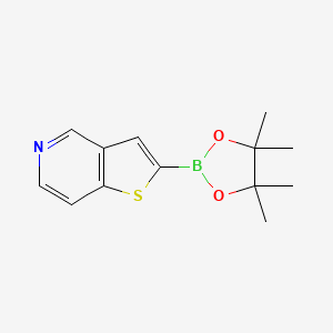 2-(4,4,5,5-Tetramethyl-1,3,2-dioxaborolan-2-yl)thieno[3,2-c]pyridine