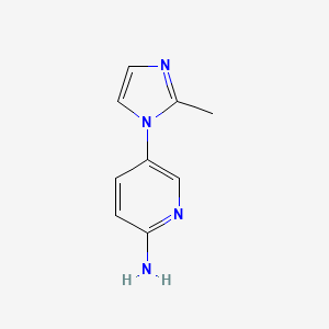 5-(2-Methyl-1H-imidazol-1-yl)pyridin-2-amine