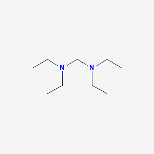 molecular formula C9H22N2 B3026580 Methanediamine, N,N,N',N'-tetraethyl- CAS No. 102-53-4