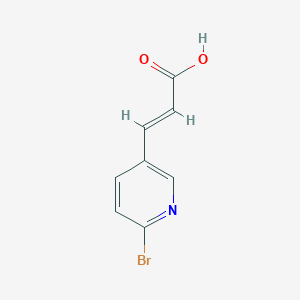 3-(6-Bromopyridin-3-yl)acrylic acid
