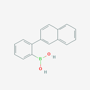 molecular formula C16H13BO2 B3026707 (2-(Naphthalen-2-yl)phenyl)boronic acid CAS No. 1061350-97-7