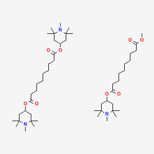 molecular formula C51H95N3O8 B3026711 光稳定剂 292 CAS No. 1065336-91-5