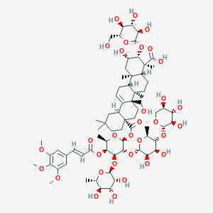 molecular formula C71H106O32 B3026725 Onjisaponin Z CAS No. 1078708-72-1