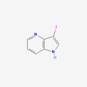 molecular formula C7H5IN2 B3026736 3-iodo-1H-pyrrolo[3,2-b]pyridine CAS No. 1083181-26-3