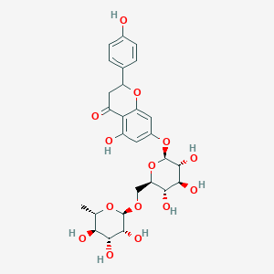 molecular formula C27H32O14 B3026744 异那可宁 CAS No. 108815-81-2