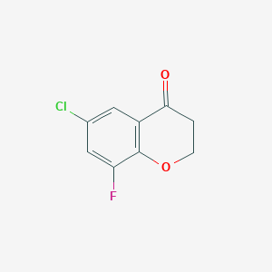 6-Chloro-8-fluorochroman-4-one