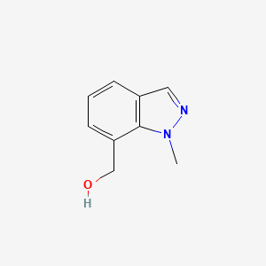 molecular formula C9H10N2O B3026755 (1-Methyl-1H-indazol-7-YL)methanol CAS No. 1092961-08-4