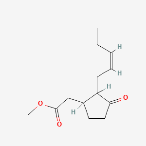 molecular formula C13H20O3 B3026768 3-氧代-2-[(2Z)-戊-2-烯-1-基]环戊基乙酸甲酯 CAS No. 1101843-02-0