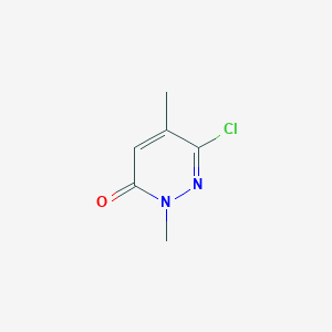 molecular formula C6H7ClN2O B3026784 6-Chloro-2,5-dimethylpyridazin-3(2H)-one CAS No. 1114563-59-5
