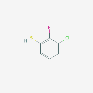 molecular formula C6H4ClFS B3026792 3-Chloro-2-fluorobenzenethiol CAS No. 1121585-29-2