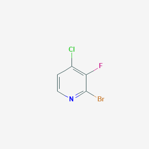 molecular formula C5H2BrClFN B3026848 2-Bromo-4-chloro-3-fluoropyridine CAS No. 1155847-42-9