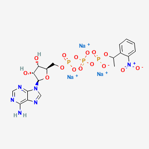 Adenosine 5'-triphosphoric acid gamma-[1-(2-nitrophenyl)ethyl]alpha,beta,gamma-trisodium salt