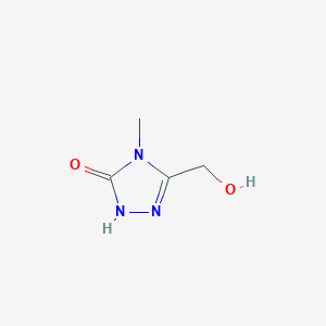 3-(Hydroxymethyl)-4-methyl-1H-1,2,4-triazol-5(4H)-one