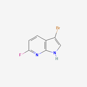 3-bromo-6-fluoro-1H-pyrrolo[2,3-b]pyridine