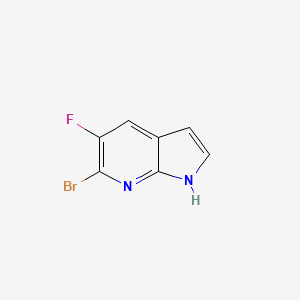 6-bromo-5-fluoro-1H-pyrrolo[2,3-b]pyridine