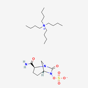 Tetrabutylammonium (1R,2S,5R)-2-carbamoyl-7-oxo-1,6-diazabicyclo[3.2.1]octan-6-yl sulfate