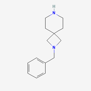 molecular formula C14H20N2 B3026954 2-Benzyl-2,7-diazaspiro[3.5]nonane CAS No. 1194374-44-1