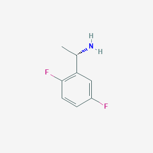 molecular formula C8H10ClF2N B3026978 (S)-1-(2,5-Difluorophenyl)ethanamine CAS No. 1201363-81-6