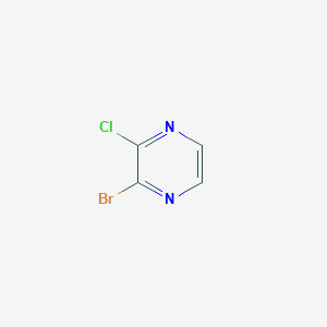 molecular formula C4H2BrClN2 B3026993 2-Bromo-3-chloropyrazine CAS No. 1206250-01-2
