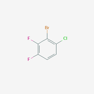 molecular formula C6H2BrClF2 B3027001 1-Bromo-2-chloro-5,6-difluorobenzene CAS No. 1208077-25-1