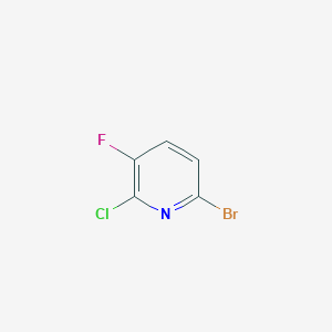 6-Bromo-2-chloro-3-fluoropyridine