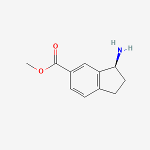 (S)-Methyl 3-amino-2,3-dihydro-1H-indene-5-carboxylate