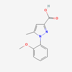 1-(2-Methoxyphenyl)-5-methyl-1H-pyrazole-3-carboxylic acid