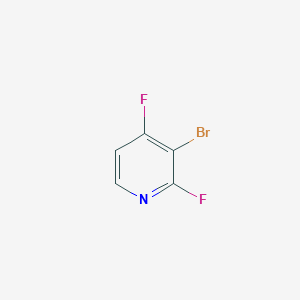 molecular formula C5H2BrF2N B3027052 3-Bromo-2,4-difluoropyridine CAS No. 1227502-60-4