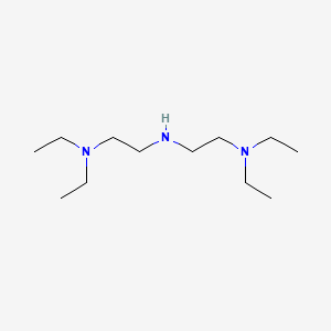 molecular formula C12H29N3 B3027057 1,2-乙二胺，N'-[2-(二乙氨基)乙基]-N,N-二乙基- CAS No. 123-12-6