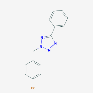 molecular formula C14H11BrN4 B302706 2-(4-bromobenzyl)-5-phenyl-2H-tetraazole 
