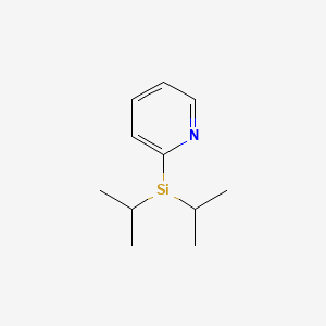 molecular formula C11H18NSi B3027062 2-(Diisopropylsilyl)pyridine CAS No. 1232692-92-0