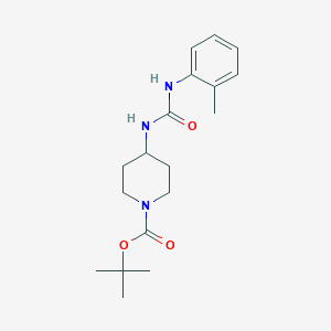 tert-Butyl 4-(3-o-tolylureido)piperidine-1-carboxylate