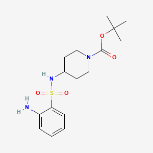 tert-Butyl 4-(2-aminophenylsulfonamido)piperidine-1-carboxylate