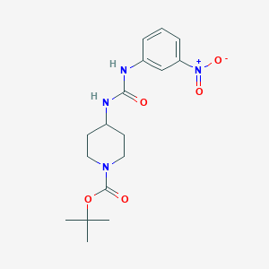 tert-Butyl 4-[3-(3-nitrophenyl)ureido]piperidine-1-carboxylate
