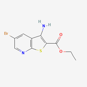 Ethyl 3-amino-5-bromothieno[2,3-B]pyridine-2-carboxylate