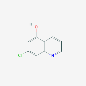 molecular formula C9H6ClNO B3027180 7-氯喹啉-5-醇 CAS No. 1236162-22-3
