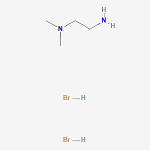 molecular formula C4H14Br2N2 B3027199 N1,N1-dimethylethane-1,2-diamine dihydrobromide CAS No. 1245570-04-0