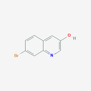 molecular formula C9H6BrNO B3027267 7-溴喹啉-3-醇 CAS No. 1261487-70-0
