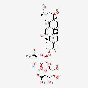 molecular formula C42H64O16 B3027272 Uralsaponin C CAS No. 1262326-46-4