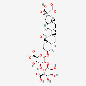 molecular formula C42H58O18 B3027277 Uralsaponin D CAS No. 1262489-44-0