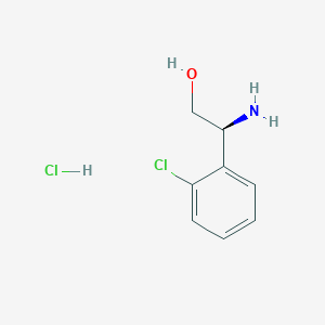 (S)-2-amino-2-(2-chlorophenyl)ethanol hydrochloride