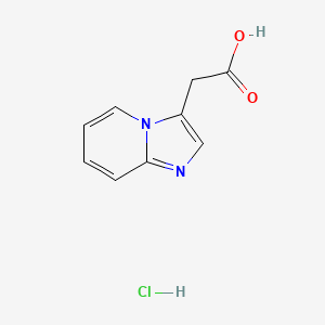 2-(Imidazo[1,2-a]pyridin-3-yl)acetic acid hydrochloride