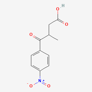 molecular formula C11H11NO5 B3027306 3-Methyl-4-(4-nitrophenyl)-4-oxobutanoic acid CAS No. 1284376-94-8