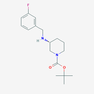 (R)-tert-Butyl 3-(3-fluorobenzylamino)piperidine-1-carboxylate