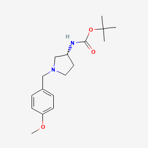 (R)-tert-Butyl 1-(4-methoxybenzyl)pyrrolidin-3-ylcarbamate